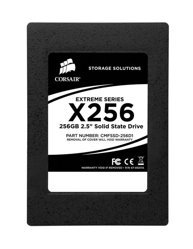 CMFSSD-256D1 Corsair Extreme X256 Series 256GB MLC SATA 3Gbps 2.5-inch Internal Solid State Drive (SSD)