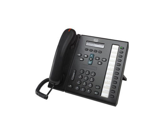 Unified 6900 Series 6961 2 x Ports 10/100Base-TX White Wall-mountable IP Phone with Standard Handset