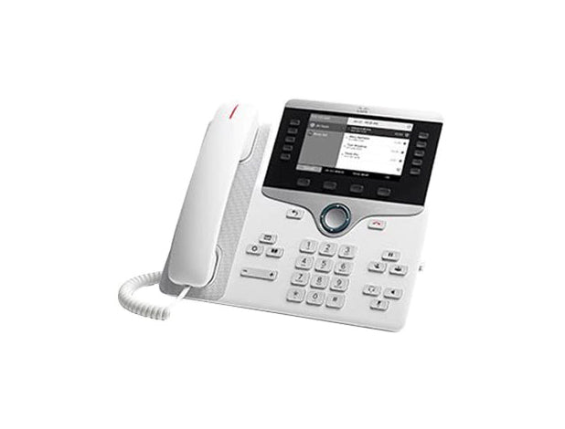 Unified 8800 Series 8831 White Wall-mountable IP Conference Phone Base and Control Unit