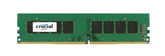 CT16G4DFD824A.C16FBD1 Crucial 16GB PC4-19200 DDR4-2400MHz non-ECC Unbuffered CL17 288-Pin DIMM 1.2V Dual Rank Memory Module