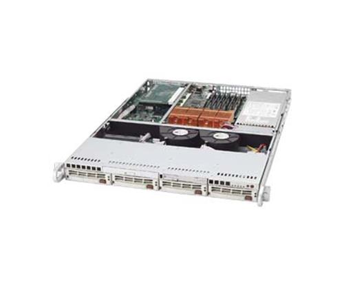 CSE-815TQ-700B SuperMicro Chas Extended-ATX Sc815tq700b 1u-dp 4sas/SATA 1ff 1lp Blk (Refurbished)