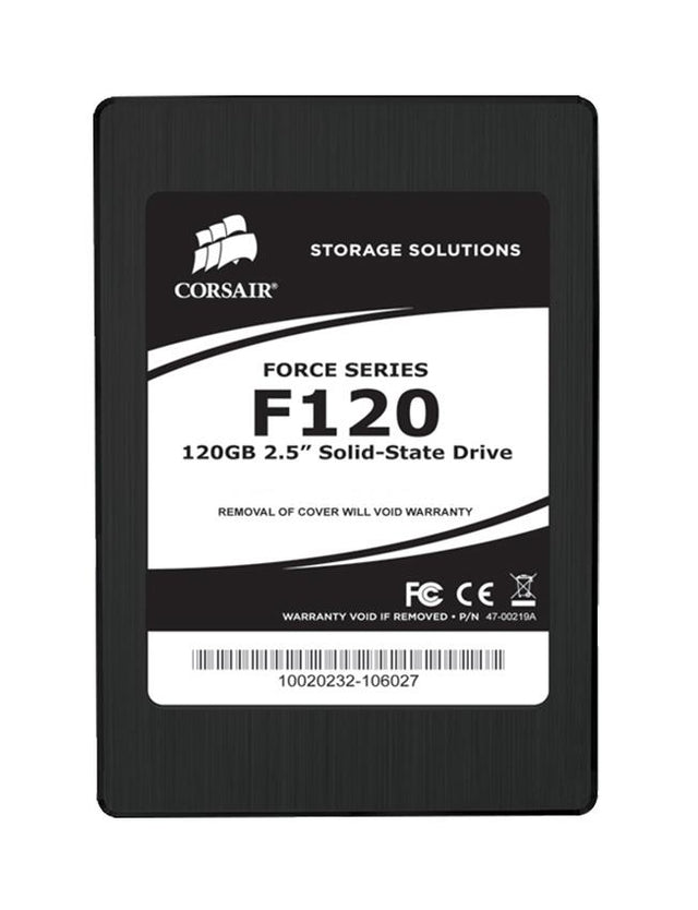 CSSD-F120GB2-BRKT Corsair Force F120 Series 120GB MLC SATA 3Gbps 2.5-inch Internal Solid State Drive (SSD)