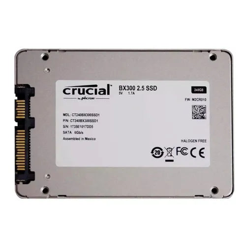 CT240BX300SSD1 Crucial BX300 240GB Multi-Level Cell SATA 6Gb/s 2.5-Inch Solid State Drive