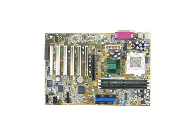 Motherboard + Intel Pentium III CPU + HSF I/O Plate REv 1.02