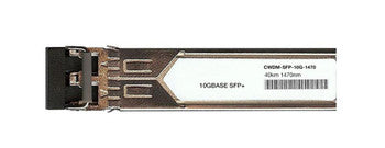 Cisco - CWDM-SFP-10G-40KM-1470 - 10Gbps 10GBase-CWDM Single-Mode Fiber 40km 1470nm Duplex LC Connector SFP Transceiver Module