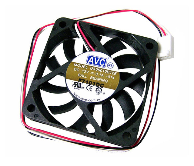 DA06010B12E AVC 12volt 0.1A 60x10mm 3-Wire Fan