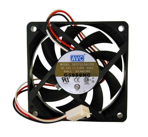 DA07015B12U AVC 12volt 0.7A 70x70x15mm Ball Bearing Fan