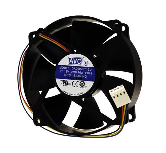 DA09025T12U AVC 92/80mm 12V CPU Case Fan