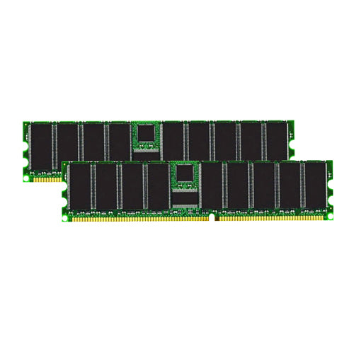 TS256MACG300 Transcend 512MB Kit (2x256MB) DDR-266MHz PC2100 ECC Registered RDIMM CL2.5 1Rx8 2.5V 184-Pin Memory