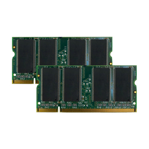 TS512MCSNPEG1 Transcend 512MB Kit (2x256MB) DDR-266MHz PC2100 Non-ECC Unbuffered SODIMM CL2.5 2Rx16 2.5V 200-Pin Memory