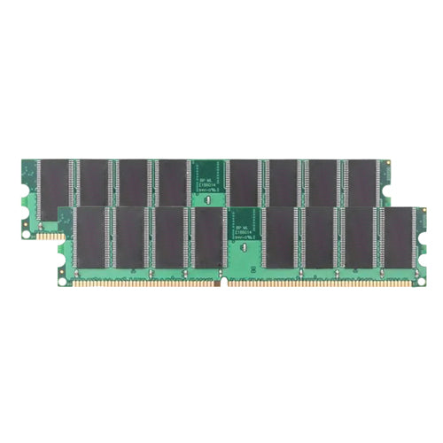 M9654G/A Apple 2GB Kit (2x1GB) DDR-400MHz PC3200 Non-ECC Unbuffered UDIMM CL3 2Rx8 2.5V 184-Pin Memory