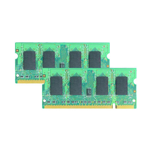 CMP667SO1024K2 Centon 2GB Kit (2x1GB) DDR2-667MHz PC2-5300 Non-ECC Unbuffered SODIMM CL5 1Rx8 1.8V 200-Pin Memory