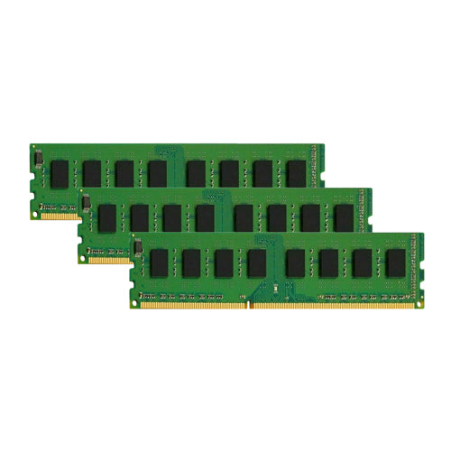 TS1333KLU-6GK Transcend 6GB Kit (3x2GB) DDR3-1333MHz PC3-10600 Non-ECC Unbuffered UDIMM CL9 2Rx8 1.5V 240-Pin Memory