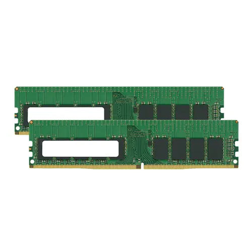 6BQ40AV - HP 64GB Kit (2 x 32GB) DDR4-2666MHz PC4-21300 ECC Unbuffered CL19 288-Pin UDIMM 1.2V Dual Rank Memory