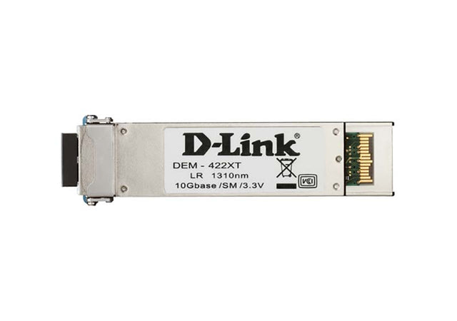 DEM-422XT-AO - D-Link 10Gb/s 10GBase-LR Single-Mode 1310nm 10km LC Connector XFP Transceiver Module