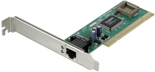 DFE-530TX - D-Link 10/100 Fast Ethernet Desktop 32-bit PCI Low-Profile Network Adapter Card