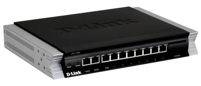 DFL-800 D-Link NetDefend VPN/Firewall 7x 10/100Base-TX LAN, 2x 10/100Base-TX WAN, 1x 10/100Base-TX DMZ (Refurbished)