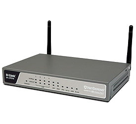 DFL-CPG310 D-Link NetDefend Wireless VPN/Firewall 4x 10/100Base-TX LAN, 1x 10/100Base-TX WAN, 1x 10/100Base-TX DMZ (Refurbished)