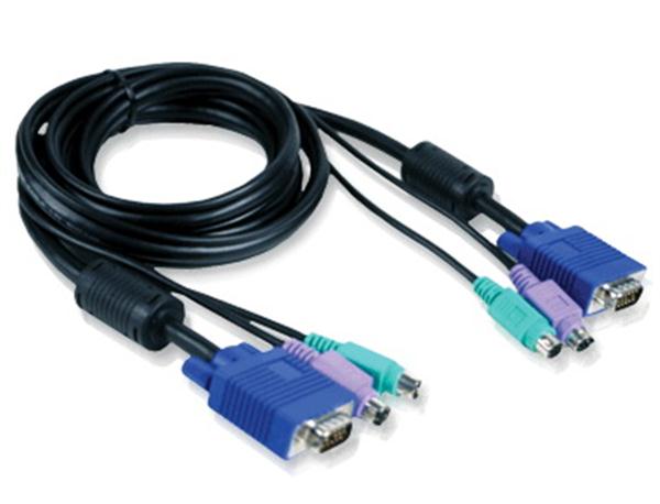 DKVM-CB D-Link 6Foot KVM Cable Male to Male Connectors