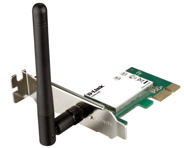 DWA-525 - D-Link 32-bit PCI Express Local-Bus 150Mbit/s 802.11g/n 2.4GHz Wireless N Desktop Network Adapter