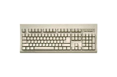 E03601QUSUSB-C KeyTronicEMS Keyboard USB 104 Keys Beige