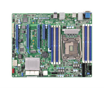 ASRock - EPC612D8A - Socket LGA 2011-R3 Intel C612 Chipset Xeon E5-1600/ E5-2600 v3/v4 Series Processors Support DDR4 8x DIMM 6x SATA3 6.0Gb/s ATX Server