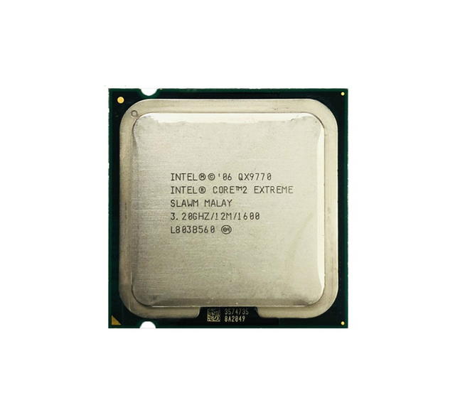 Core 2 Extreme QX9770 Quad Core 3.20GHz 1600MHz FSB 12MB L2 Cache Socket LGA775 Desktop Processor