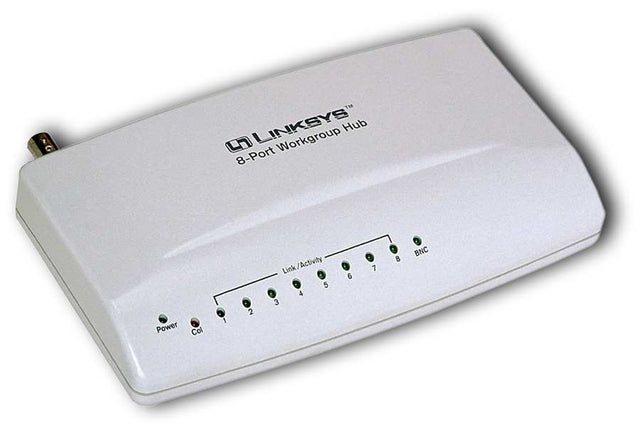 EWHUB Linksys Ethernet 8-Port Workgroup Hub (Refurbished)