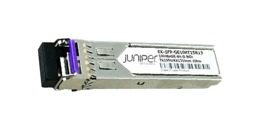 EX-SFP-GE10KT15R13 - Juniper 1000Base-BX 1310nm 10Km SFP Optical Transceiver Module