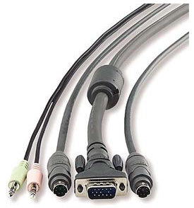 F1D9100-10 Belkin OmniView KVM Cable 10ft