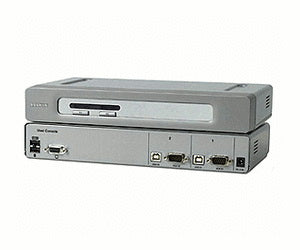 F1DN102U Belkin OmniView Secure 2-Port KVM Switch 2 x 1 2 x Type B USB, 2 x HD-15 Monitor 1U Rack-mountable, Desktop (Refurbished)