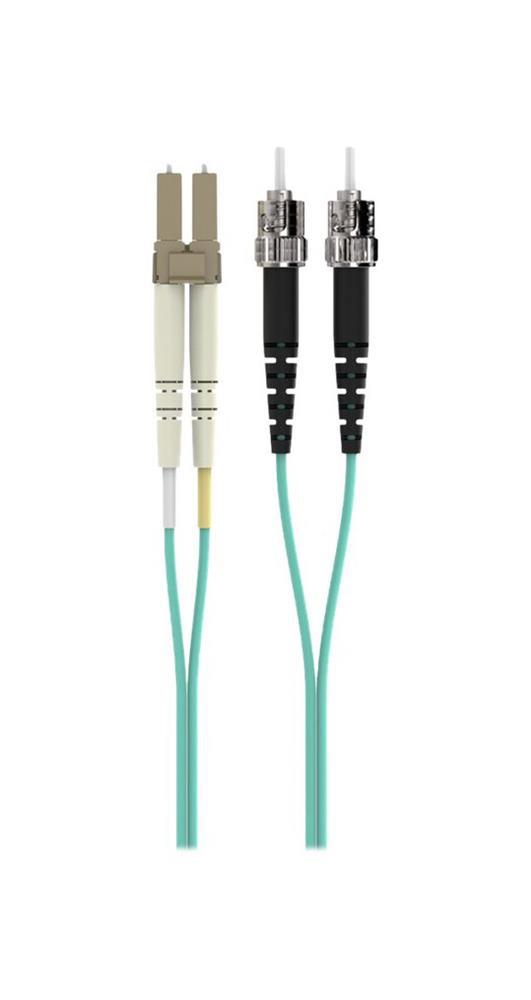 F2F402L0-10M-G Belkin 10 Gig Aqua Patch Cable LC Multimode (Male) ST Multimode (Male) 33ft Fiber Optic 50 / 125 Aqua