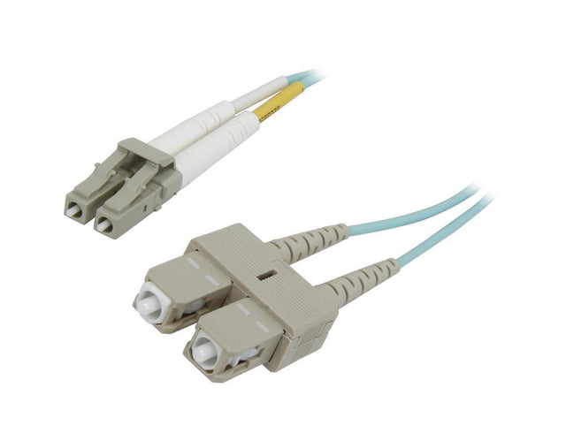 F2F402L7-02M-G Belkin 10 Gig Aqua Patch Cable LC Multimode (Male) SC Multimode (Male) 6.6ft Fiber Optic 50 / 125 Aqua