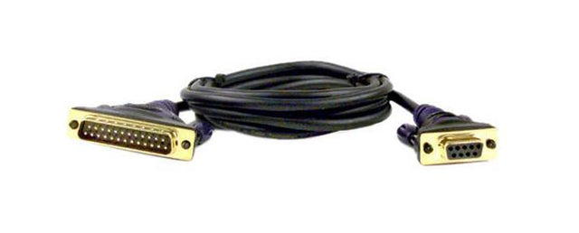 F2L088-06-GLD Belkin AT Serial Modem Gold Cable DB9F/DB25M 6' Sh