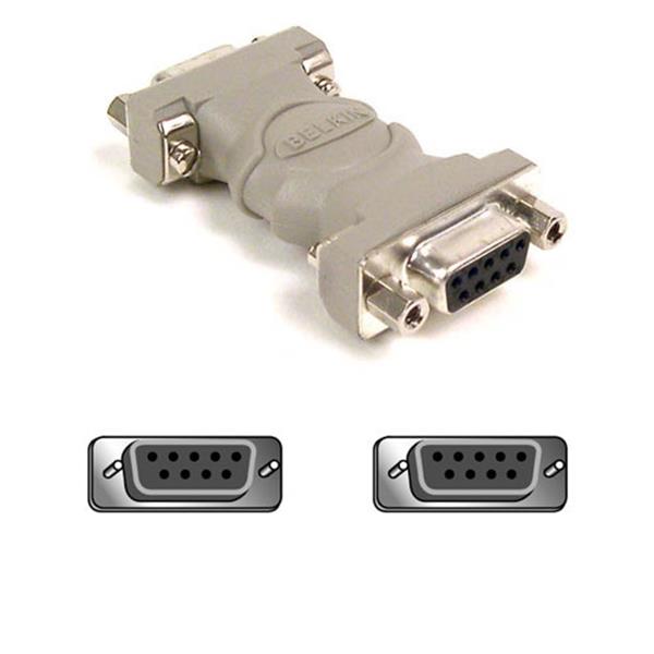 F4A091 Belkin DB9 Gender Changer 1 x DB-9 Female Serial 1 x DB-9 Female Serial