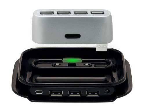 F5U706 Belkin 7 Port USB 2.0 External Hub-To-Go 7 x 4-pin (Refurbished)