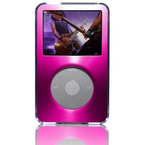 F8Z115-PNK Belkin Ipod Vid Acrylic Case Clear/Pink Brushed Metal