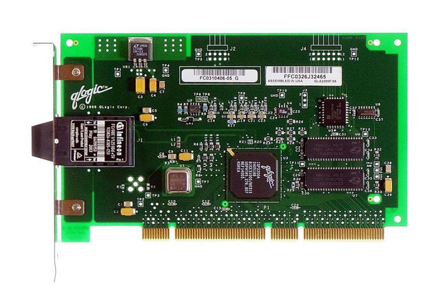 FC0210406 QLogic Single-Port 1Gbps 64-Bit Fibre Channel Host Bus Network Adapter