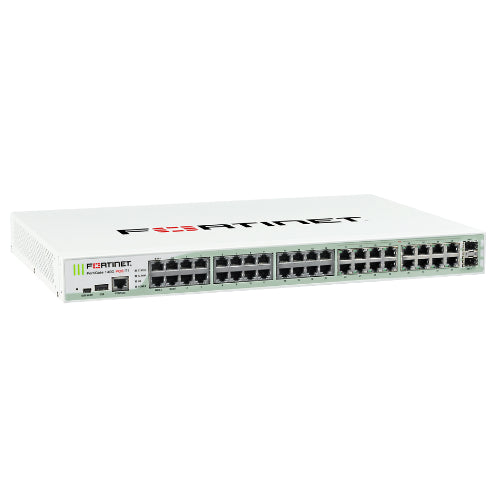 FG-140D-PoE-T1-BDL-905-12 Fortinet RJ-45 20 x Ports 1000Base-T + 16 x PoE + 2 x DMZ Ports + 1 x T1 Port GE Firewall Appliance