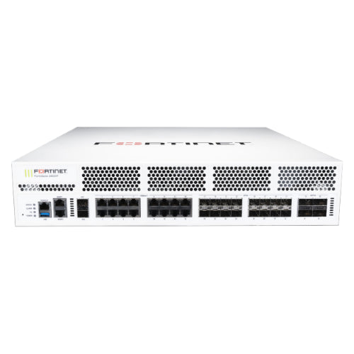 FG-2601F-DC Fortinet FG 16 x 10GE RJ45 Ports 16 x 25GE/10GE SFP28 8x 10GE SFP+ 4 x 100GE/40GE QSFP28 2x 10G SFP+ 2U Firewall