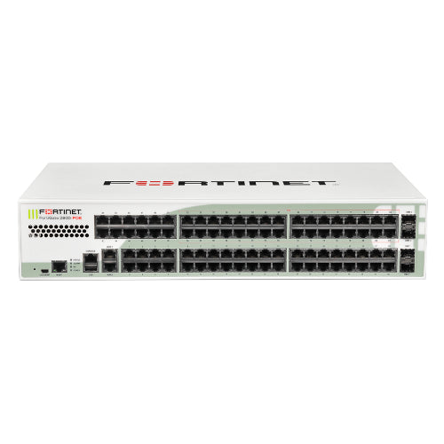 FG-280D-POE-BDL Fortinet FortiGate 200D Series FG-280D-POE 32 x Ports PoE 1000Base-T LAN + 52 x Ports 1GbE RJ-45 LAN + 2 x Ports 1GbE RJ-45 WAN + 4 x Ports SFP DMZ 2U Rack-Mountable Network Security Firewall Appliance