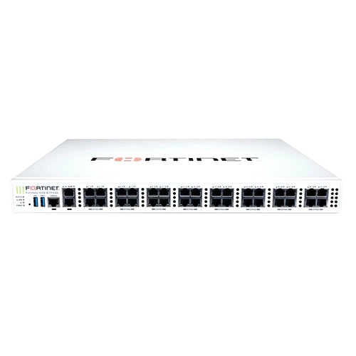 FG-400E-BYPASS-BDL-811-12 Fortinet FG 34x Ports 1000Base-T GE 32x RJ-45 Ports 16x GE SFP 1U Firewall 1 Yr 24x7 FC/FG ENT Prot