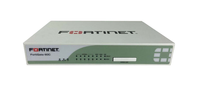 FG-60C-G - Fortinet FortiGate RJ-45 5 x Ports 1000Base-T+2 x Wan Ports + 1 x DMZ Port + 2 x Expansion Slots Firewall Appliance