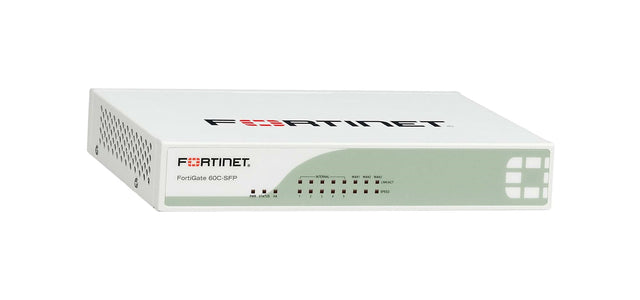 FG-60C-SFP - Fortinet RJ-45 5 x Ports 1000Base-T+2 x Wan Ports + 1 x DMZ Port + 2 x Expansion Slots Firewall