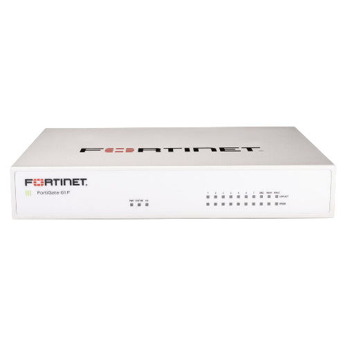 FG-61F-BDL-811-12 Fortinet FortiGate 60F Series FG-61F 10 x Ports 10/100/1000Base-T Network Security Firewall Appliance