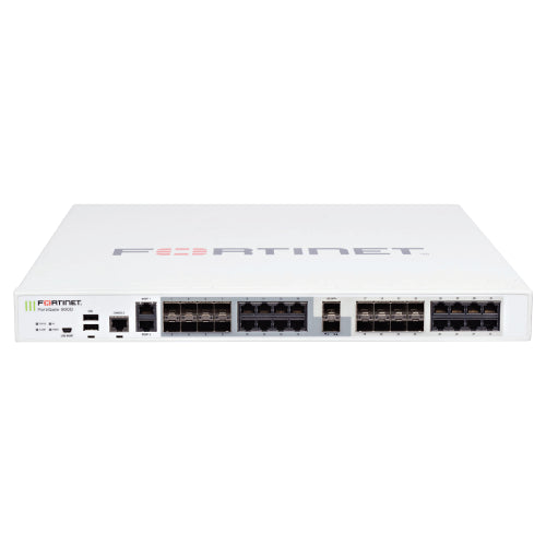 FG-900D Fortinet FortiGate 900D 2 x Ports SFP+ Slots + 16 x Ports GE RJ-45 + 2 x Ports GE RJ-45 Management Network Security/Firewall Appliance