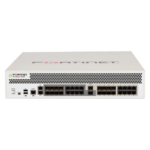 FORTIGATE-1000D Fortinet FortiGate 1000D 18 x Ports 1000Base-T + 16 x SFP Ports + 2 x SFP+ Ports 2U Rack-mountable Network Security Firewall