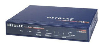 NetGear - FR114P - Cable/ DSL ProSafe Firewall Router/ Print Server