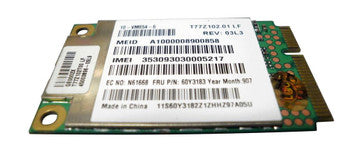 IBM - FRU60Y3183 - Lenovo Gobi 2000 3G with GPS Integrated Mobile Broadband Card