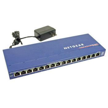 NetGear - FS116PNA-D4 - Switch Fs116pna 16-Ports 10/100 Desktop Switch W/8 Port P